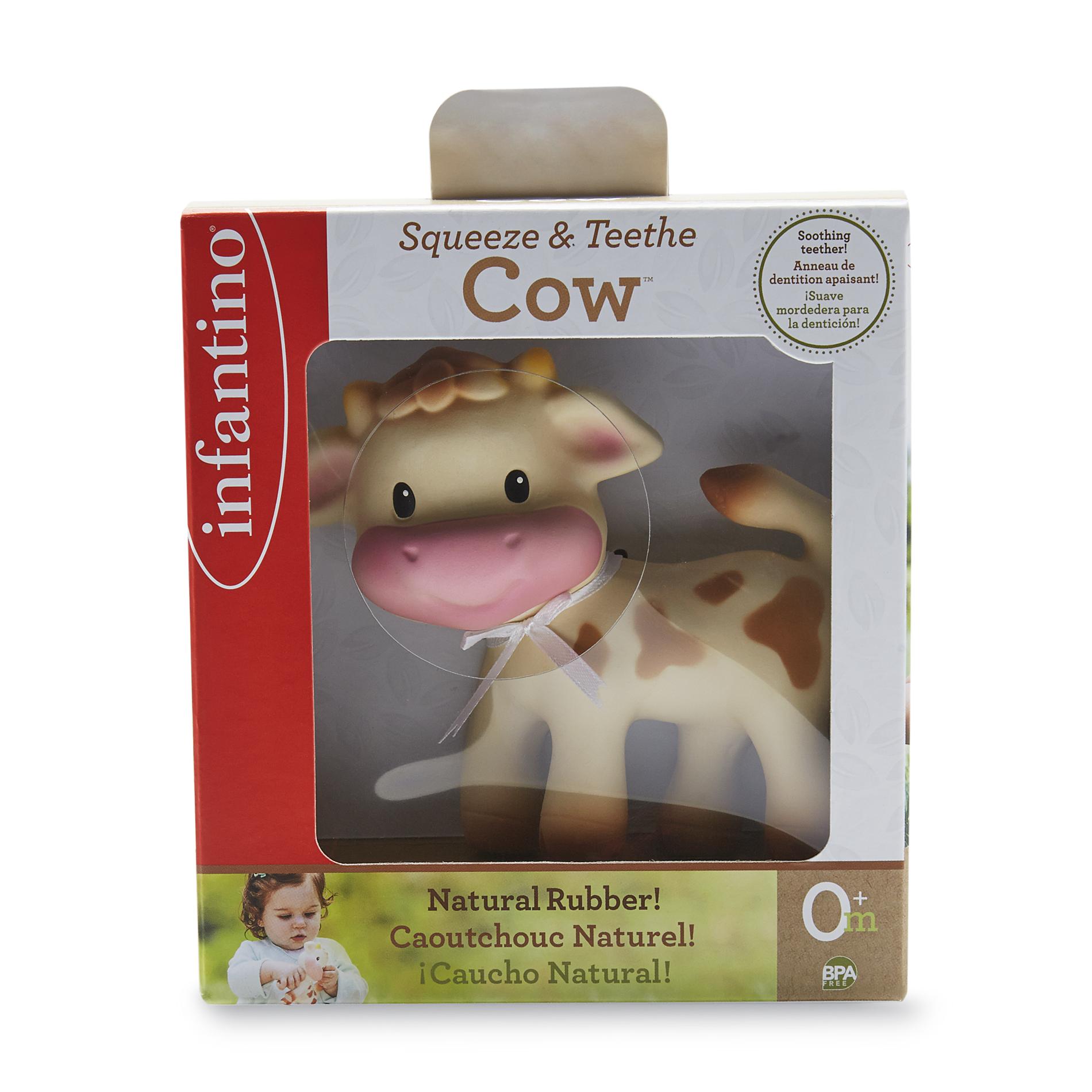 Infantino Infant's Squeeze & Teethe Cow