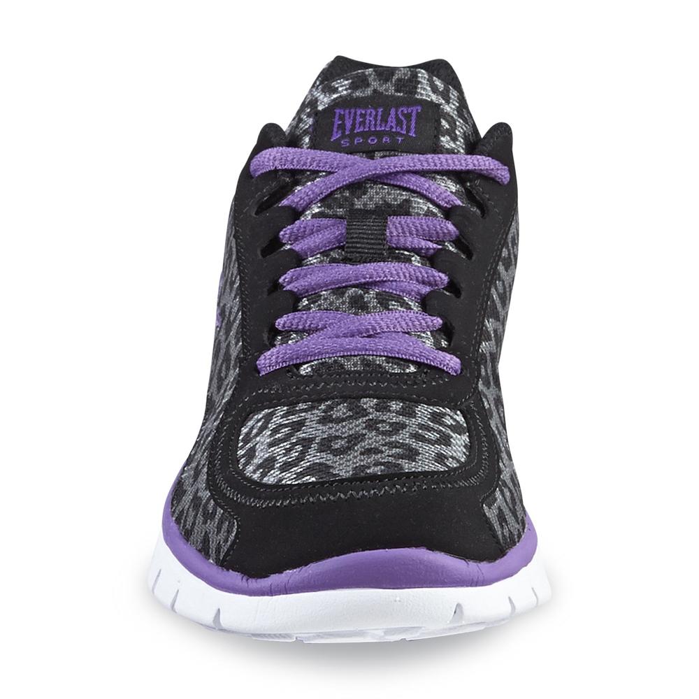 Everlast&reg; Sport Women's Rally Black/Purple Athletic Shoe