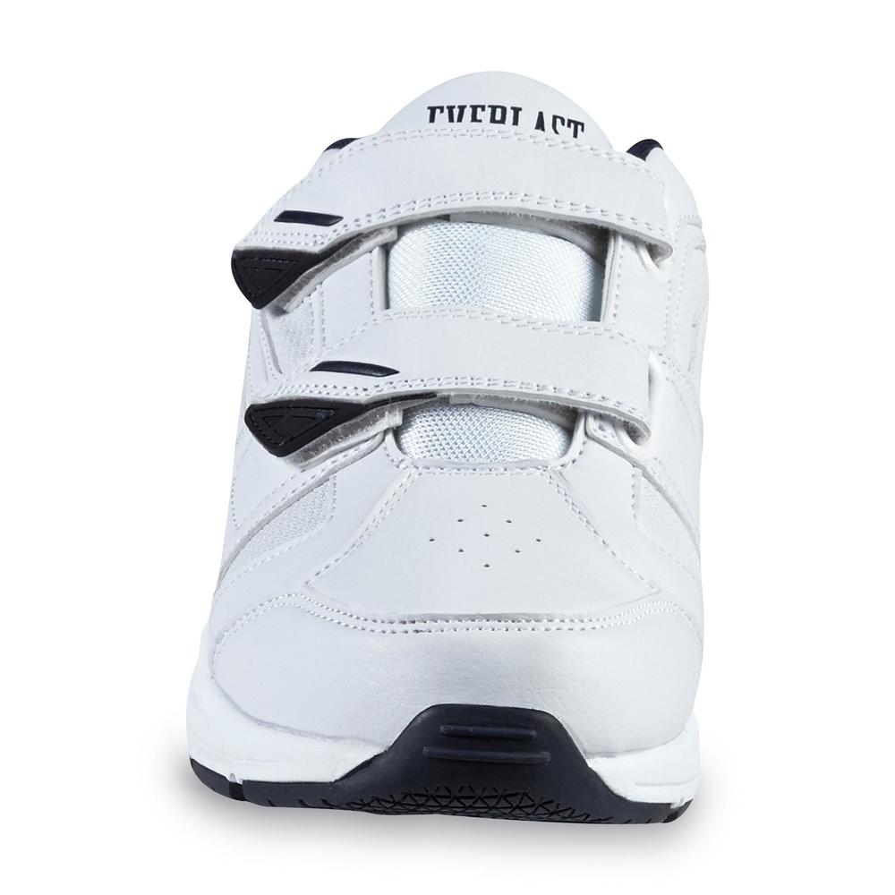 Everlast&reg; Sport Men's Marc II White/Black/Navy Walking Shoe - Wide Width