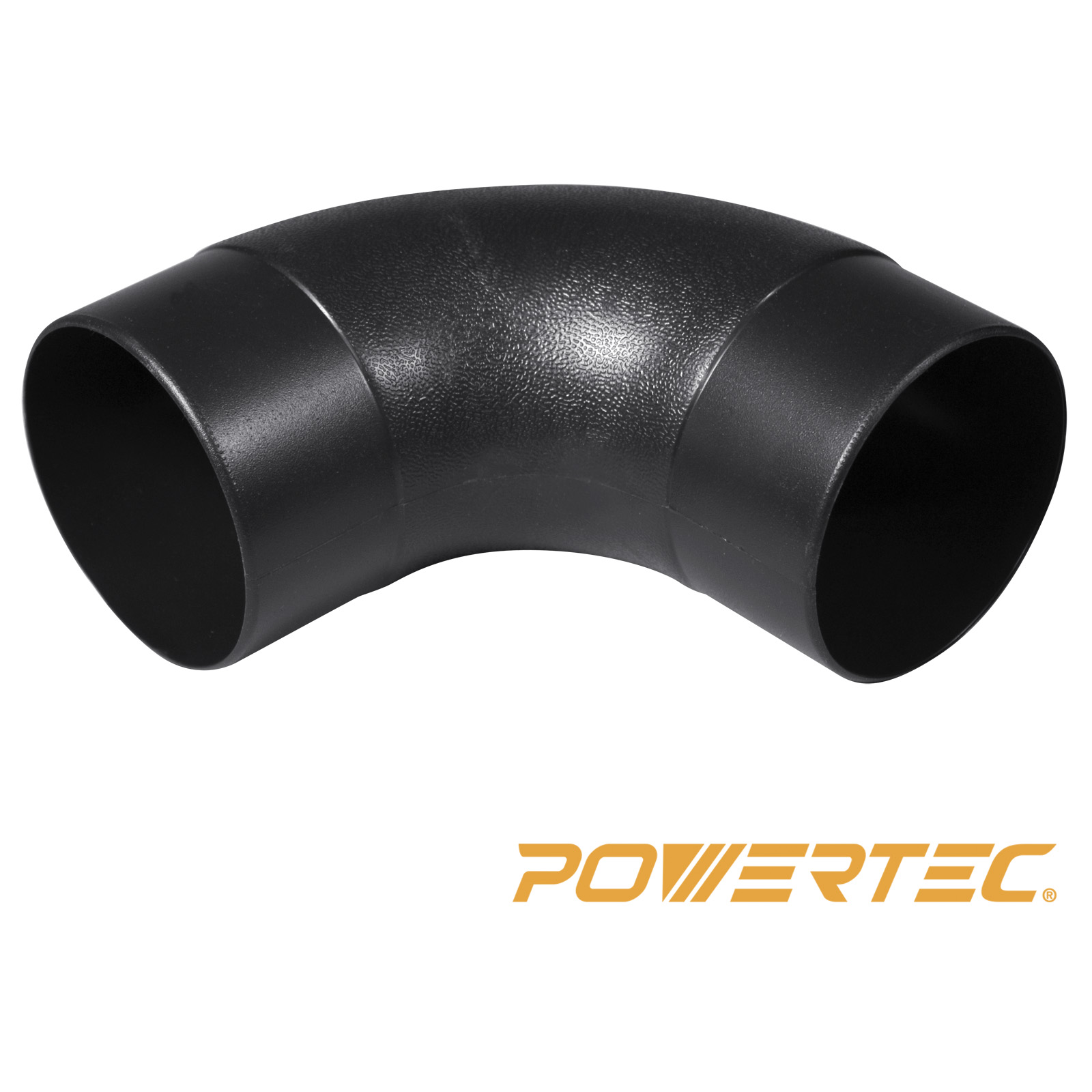 Powertec 70105 4-Inch Elbow Dust Hose Connector