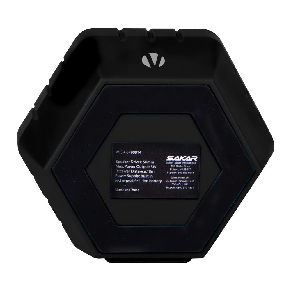 Vivitar V137BT-BLK-KM V137BT Bluetooth Speaker - Black