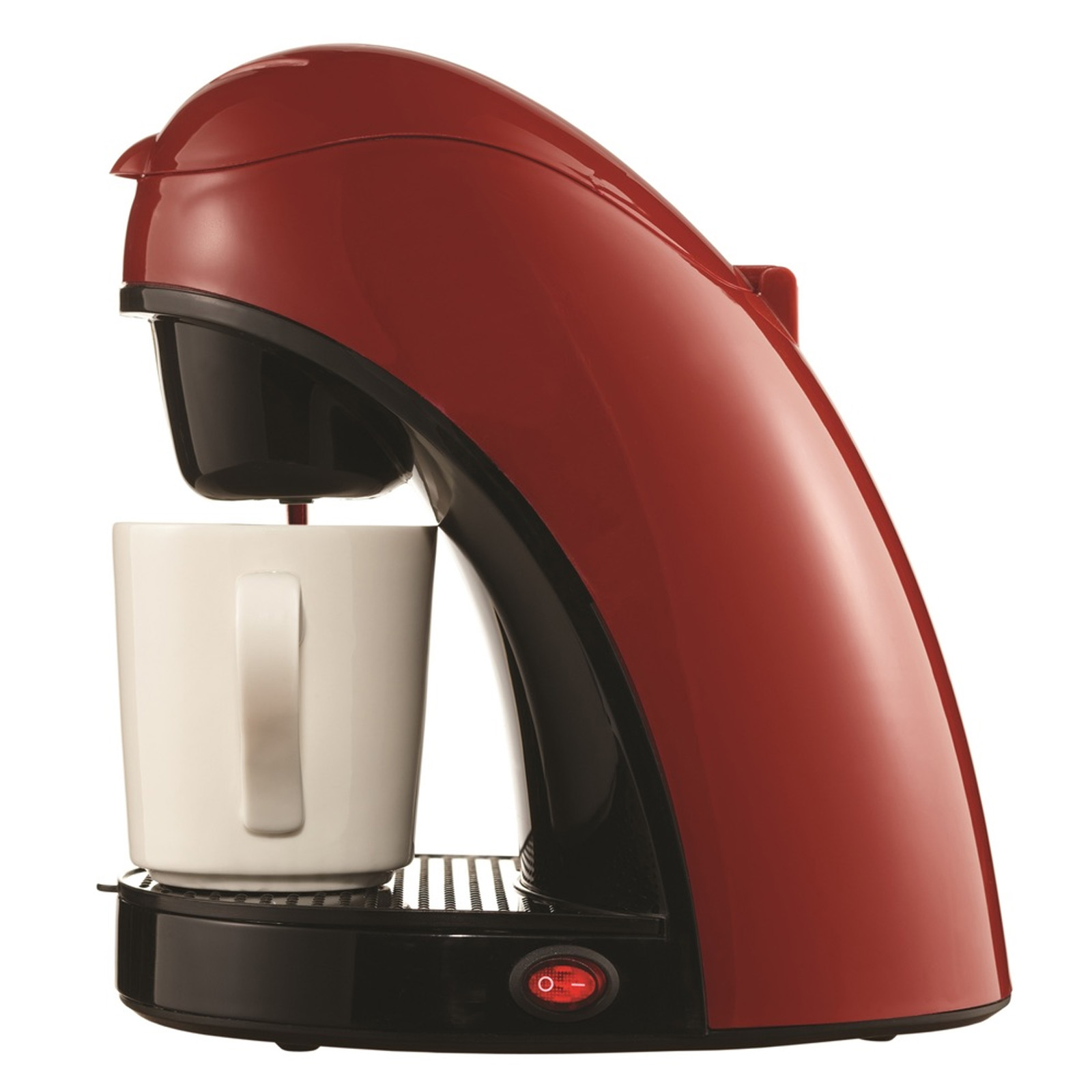 Brentwood 97089524M Single Cup Coffee Maker-Red