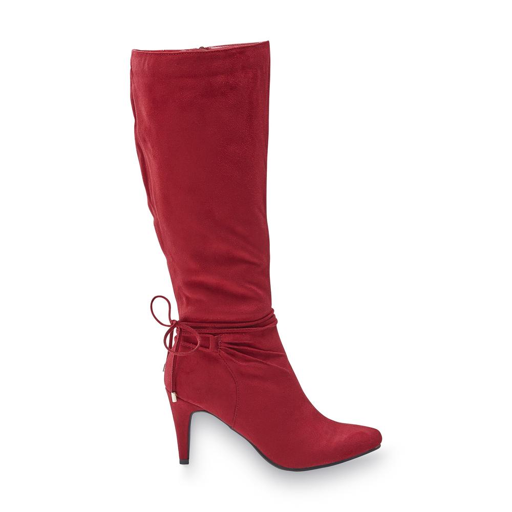 Covington Women's Gabrielle Knee-High Fashion Boot - Red