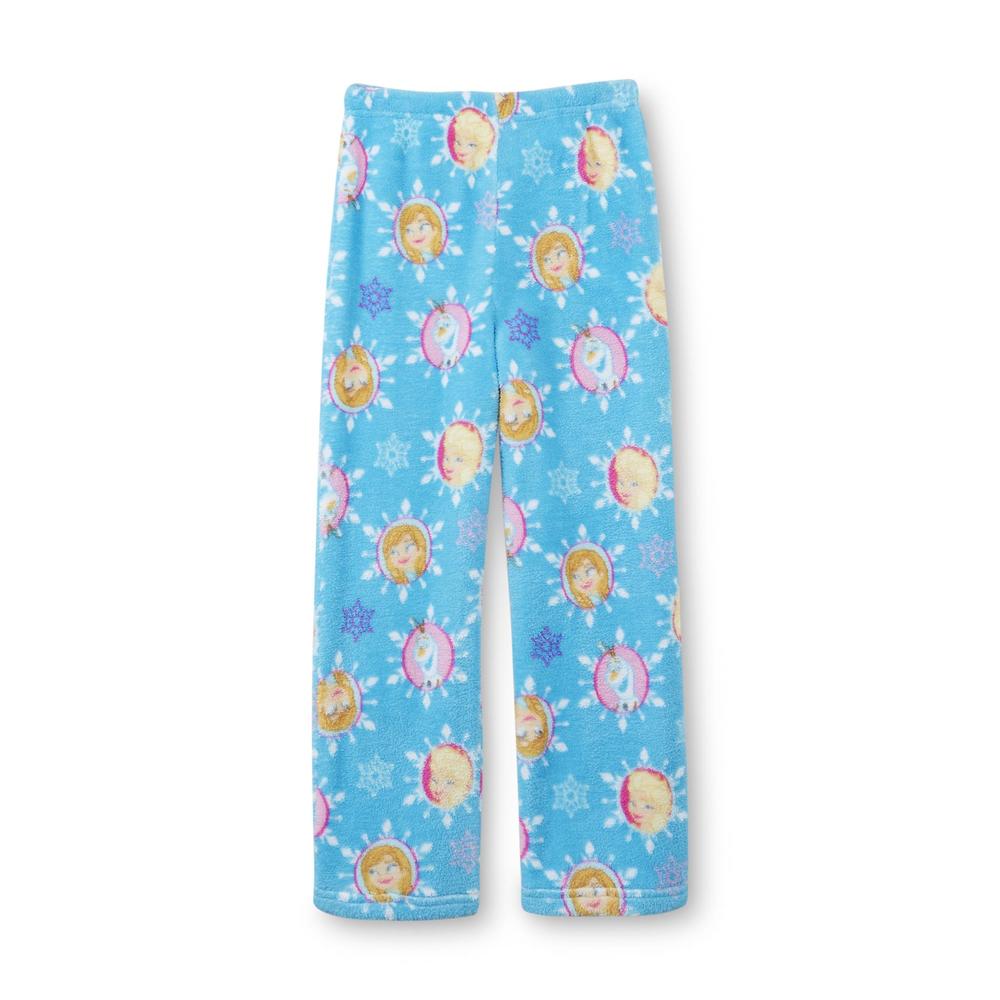 Disney Frozen Girl's Pajama Top & Fleece Pants