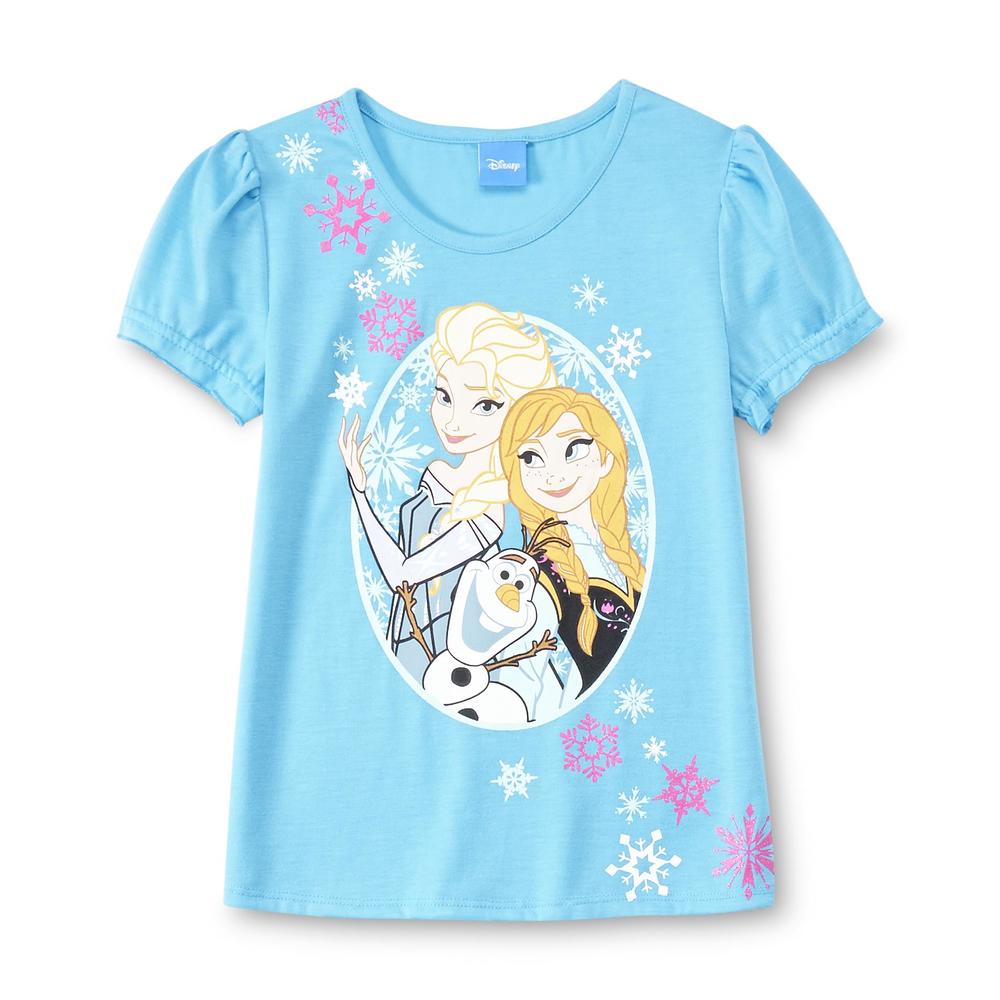Disney Frozen Girl's Pajamas - Elsa  Anna & Olaf