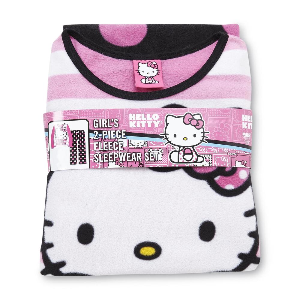 Sanrio Hello Kitty Girl's Fleece Pajamas