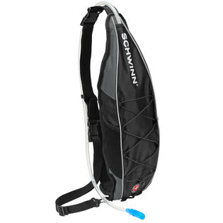 Schwinn Sling Hydration Pack for Bicycling 2 Liters Black /& Gray SW77582-3 NEW