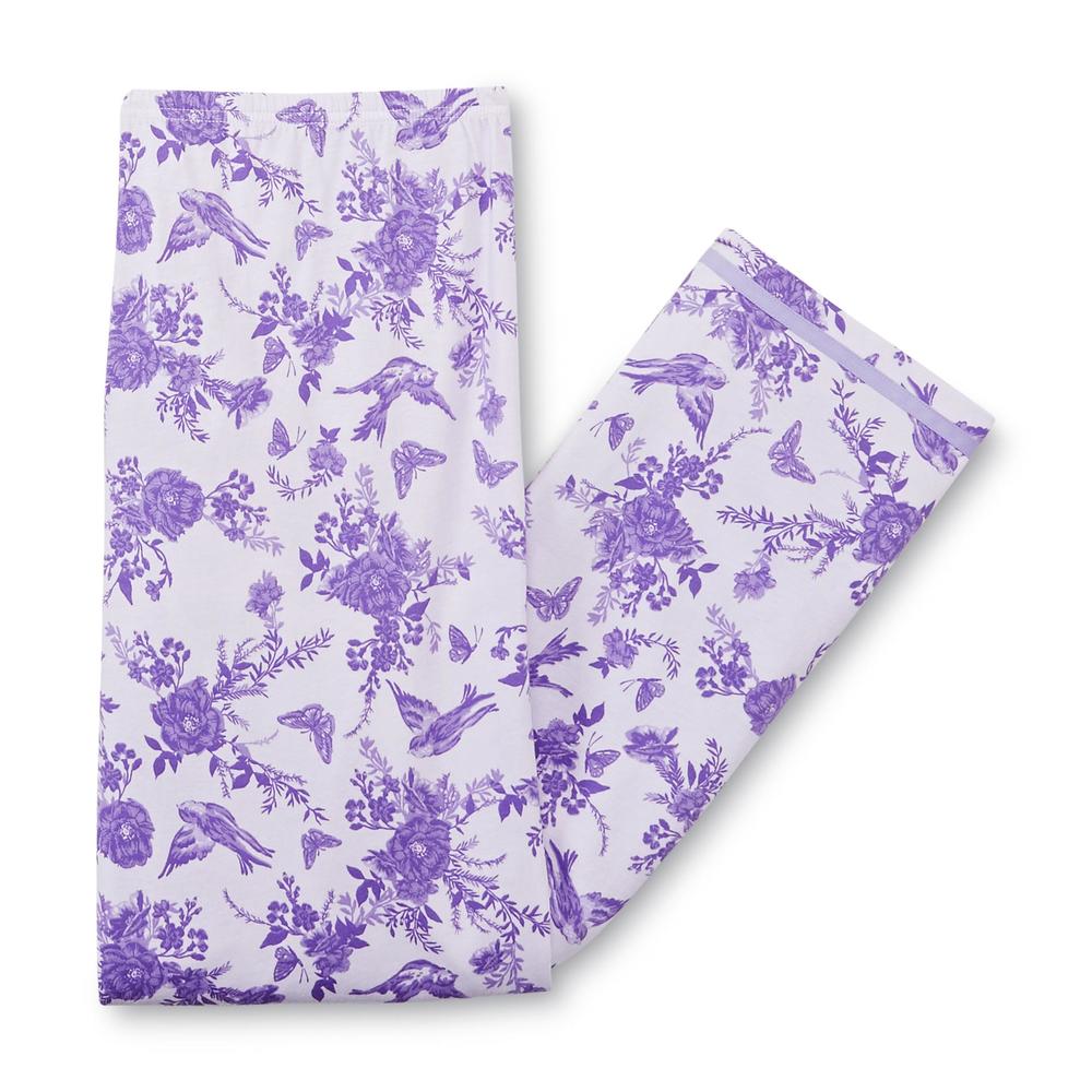 Laura Scott Women's Pajamas & Slippers - Floral & Butterflies