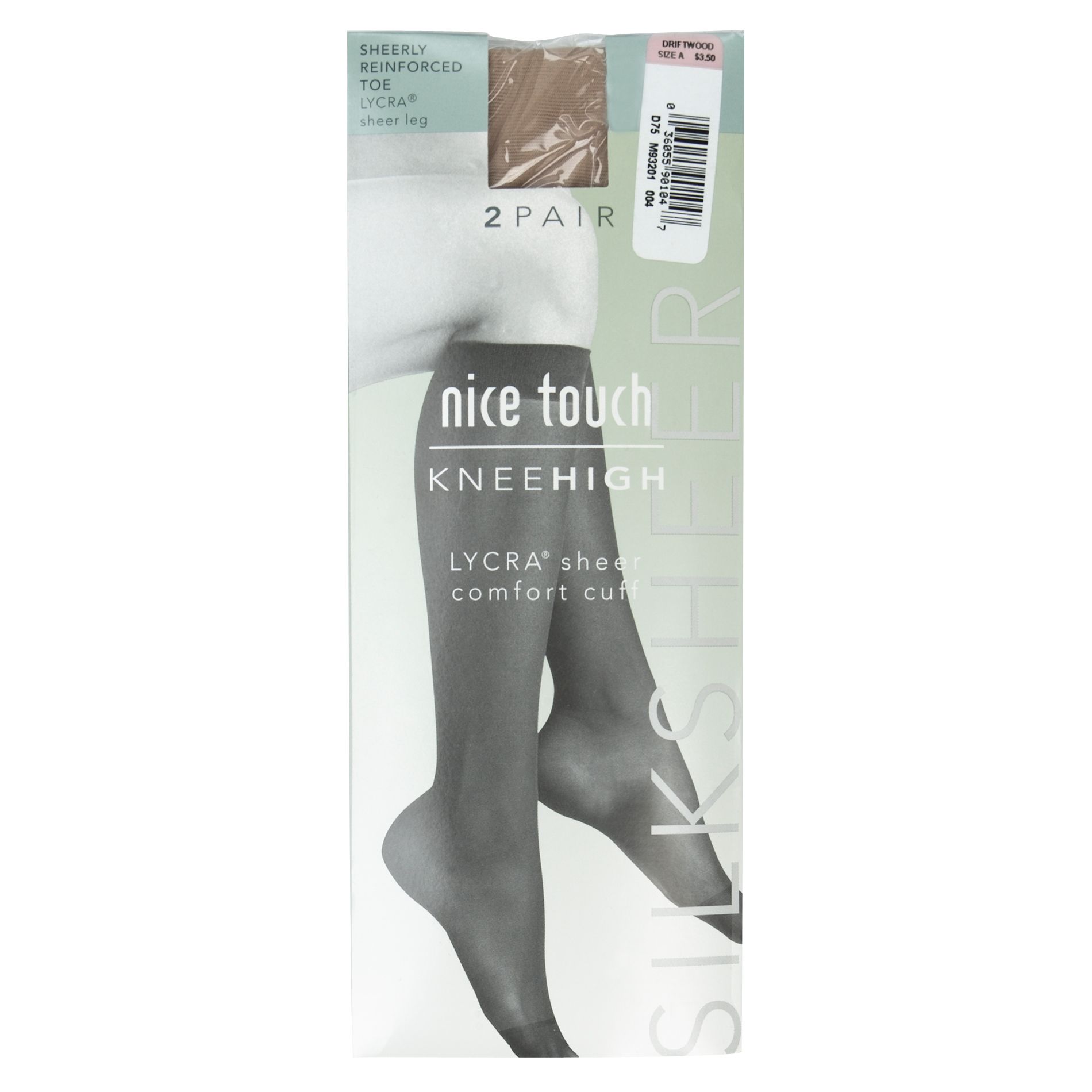 Nice Touch Pantyhose Knee High Lycra