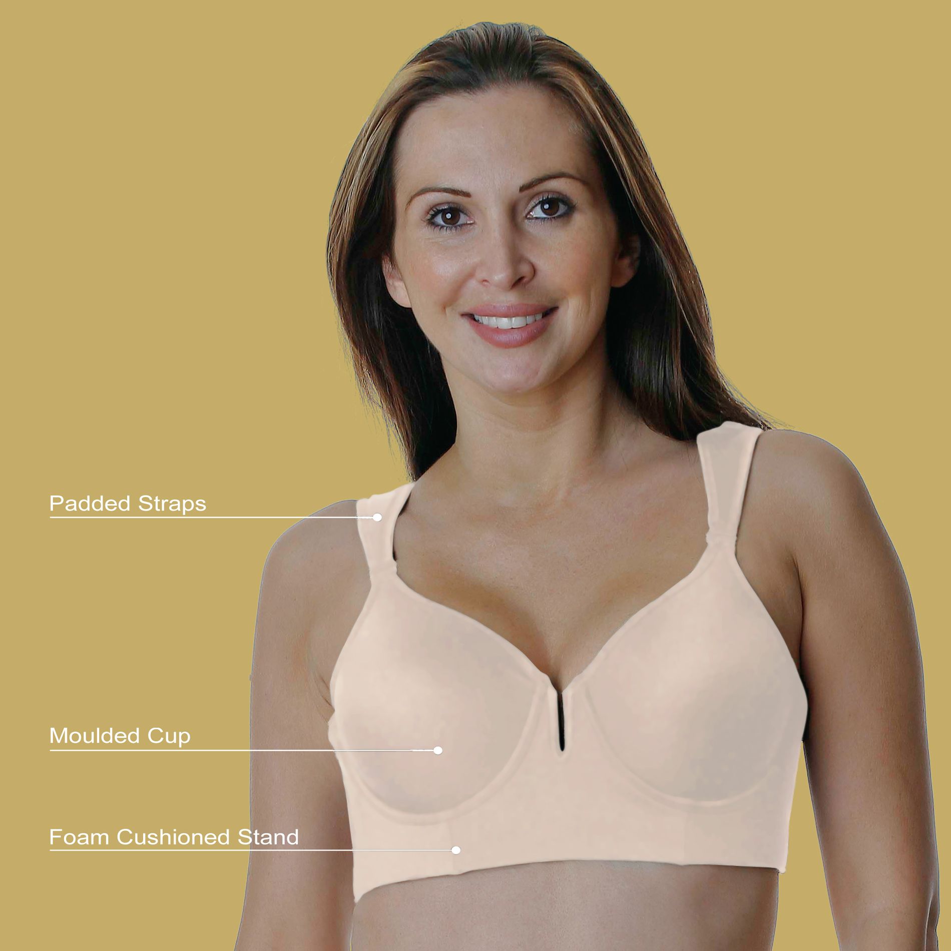 Dr. Rey Shapewear Full Figure Minimizer Bra
