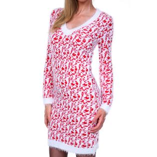 strapless open back dress Cici Maxi Dress Pink Polkadot