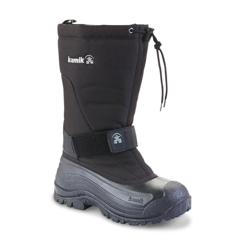 Kamik Men's Green Bay Waterproof Insulated Winter Boot - Black