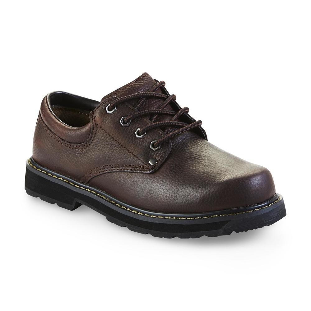 Dr. Scholl's Men's Harrington Slip Resistant Work Shoe - Brown