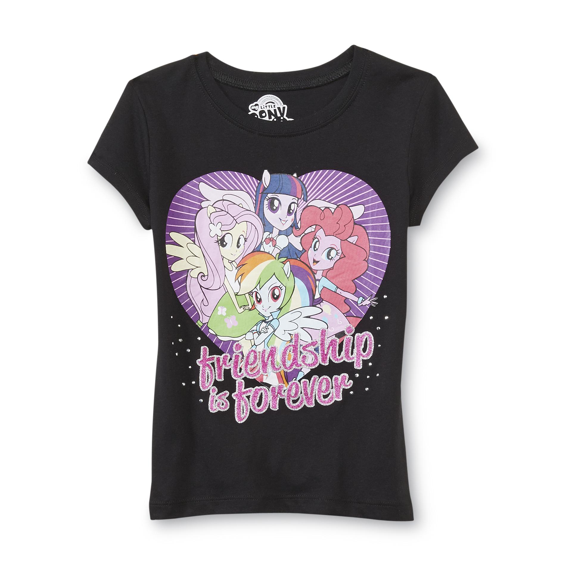 My Little Pony Equestria Girls Girl's Top - Friendship Is Forever