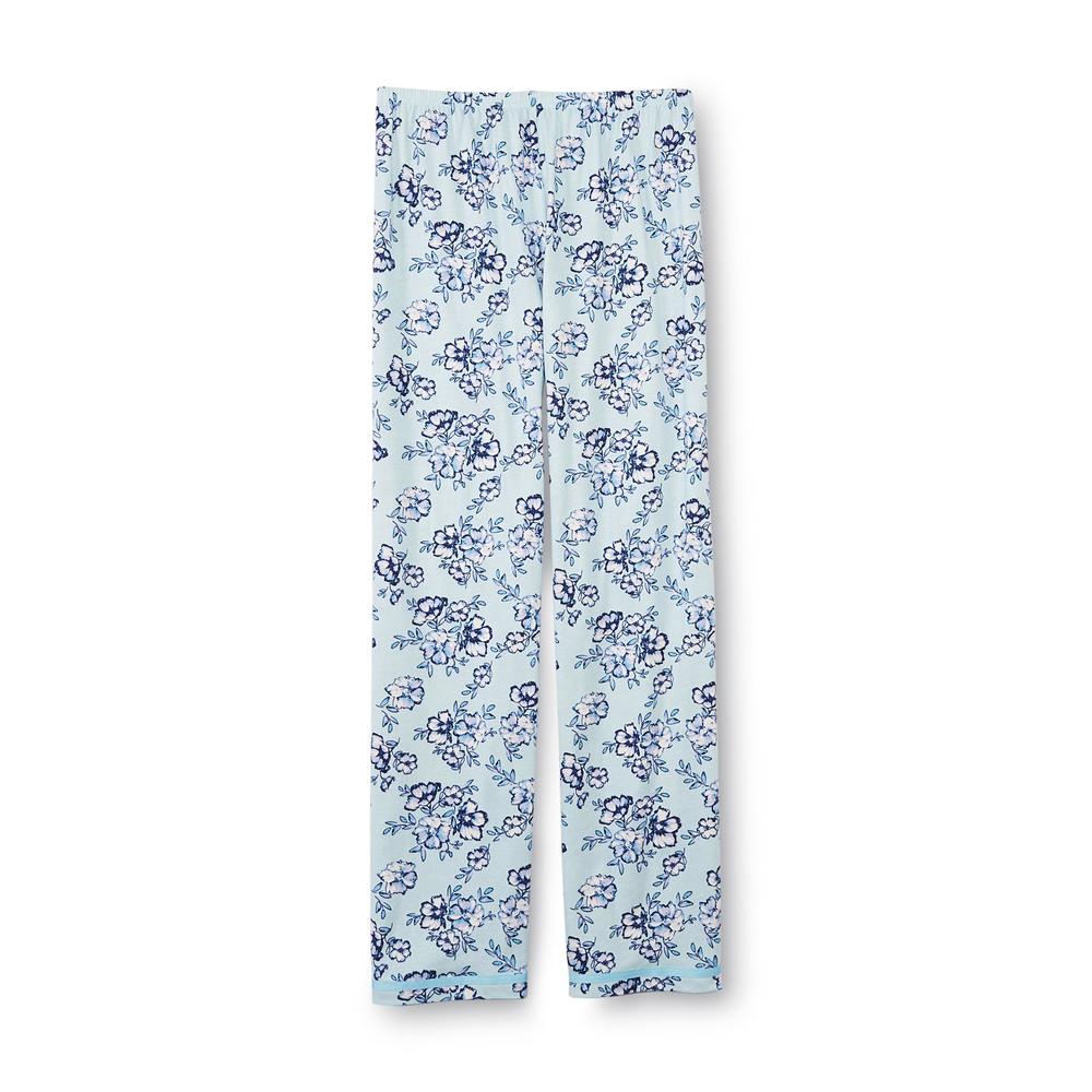 Laura Scott Women's Plus Pajamas & Slippers - Floral