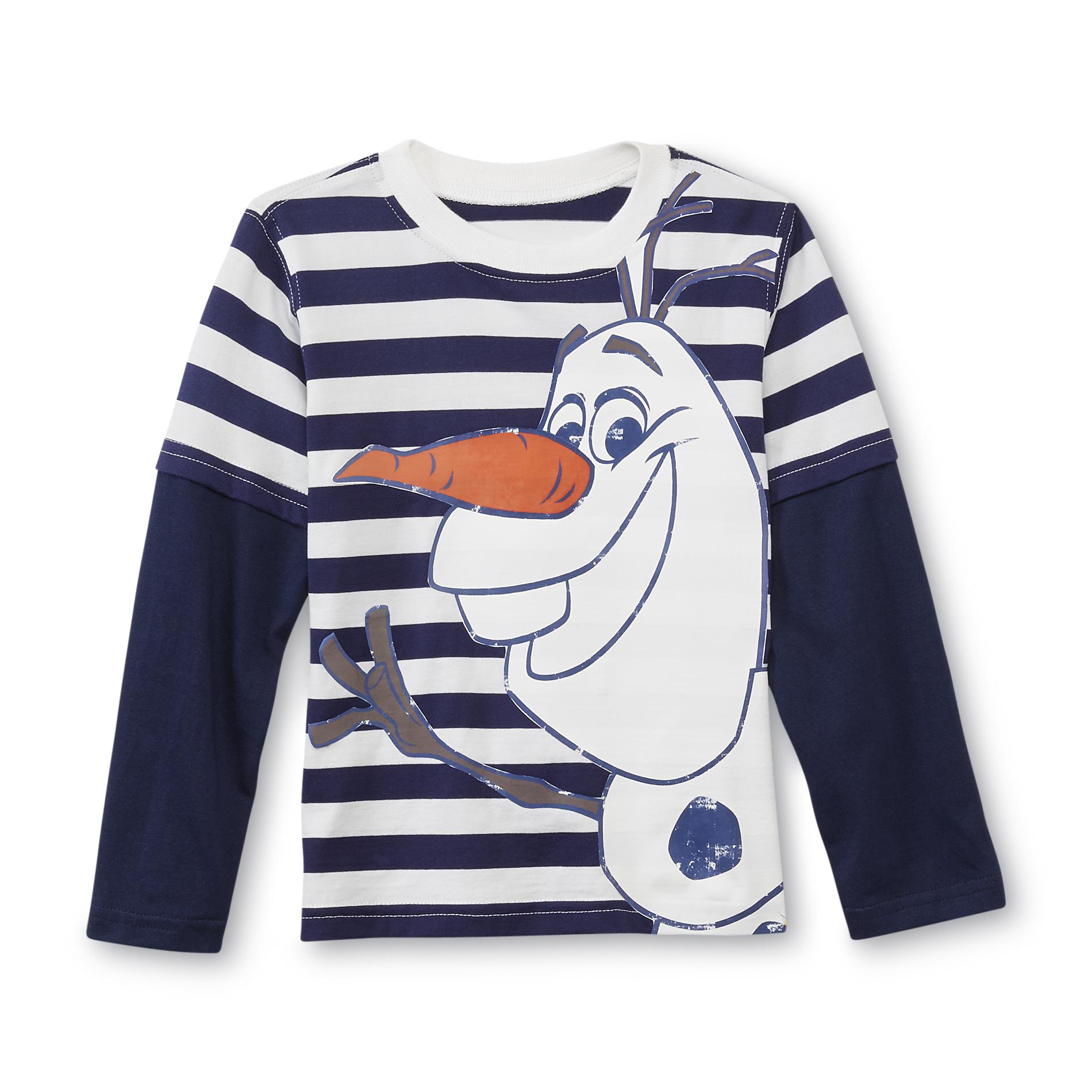 Disney Frozen Toddler Boy's Long-Sleeve T-Shirt - Olaf