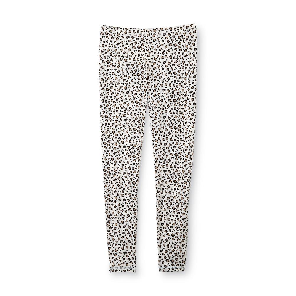 Joe Boxer Women's Pajama Top & Leggings - Leopard Print