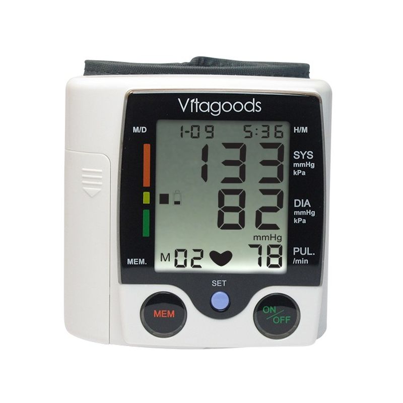 Dastmalchi Travel Pulse Portable Blood Pressure Monitor - White/Black
