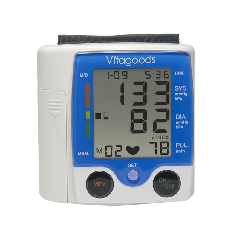 Dastmalchi Travel Pulse Portable Blood Pressure Monitor - White/Blue