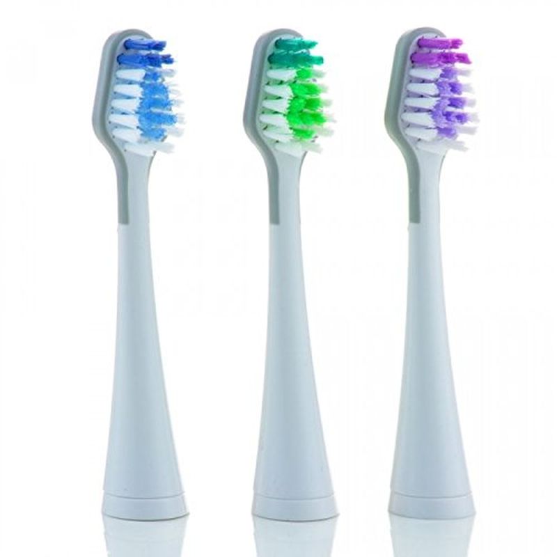 Dastmalchi DazzlePro Set of 3 Replacement Heads for Sonic Toothbrush