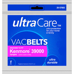 UltraCare UCB8210-4 VacBelts for Kenmore 39000 Upright Vacuums