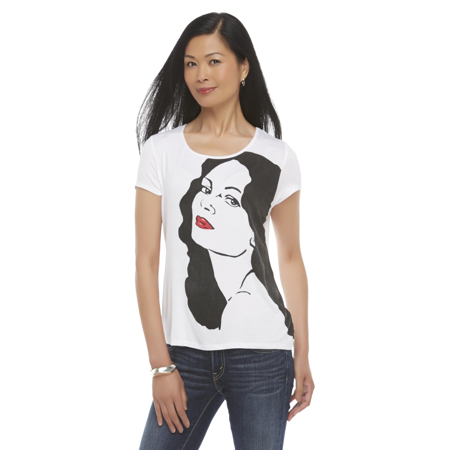 Jaclyn Smith Women's Graphic T-Shirt - Pop Art