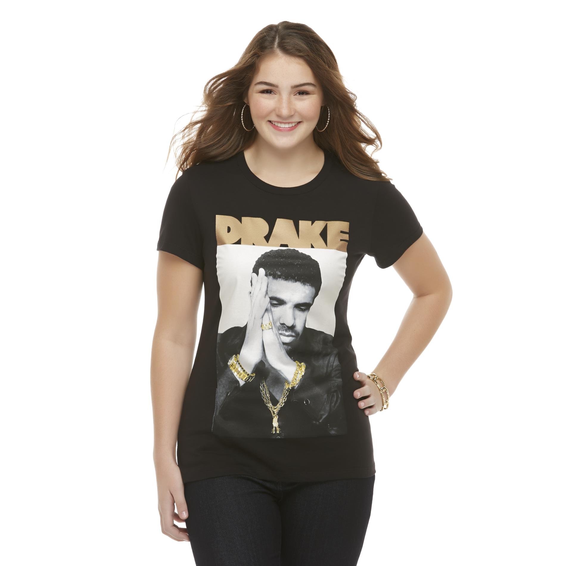 Junior's Plus Graphic T-Shirt - Drake