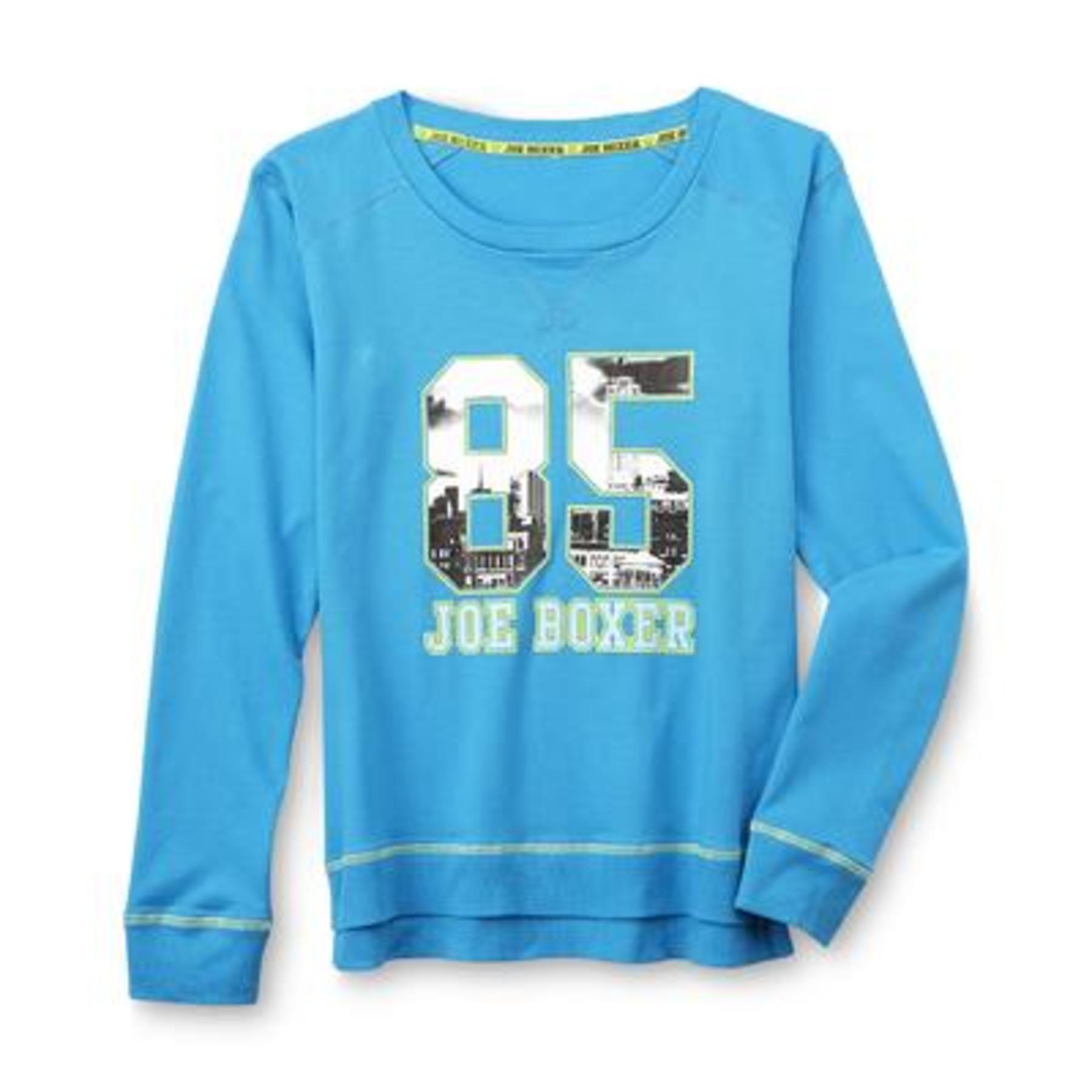 Joe Boxer Junior's Plus Graphic Sweatshirt - 85