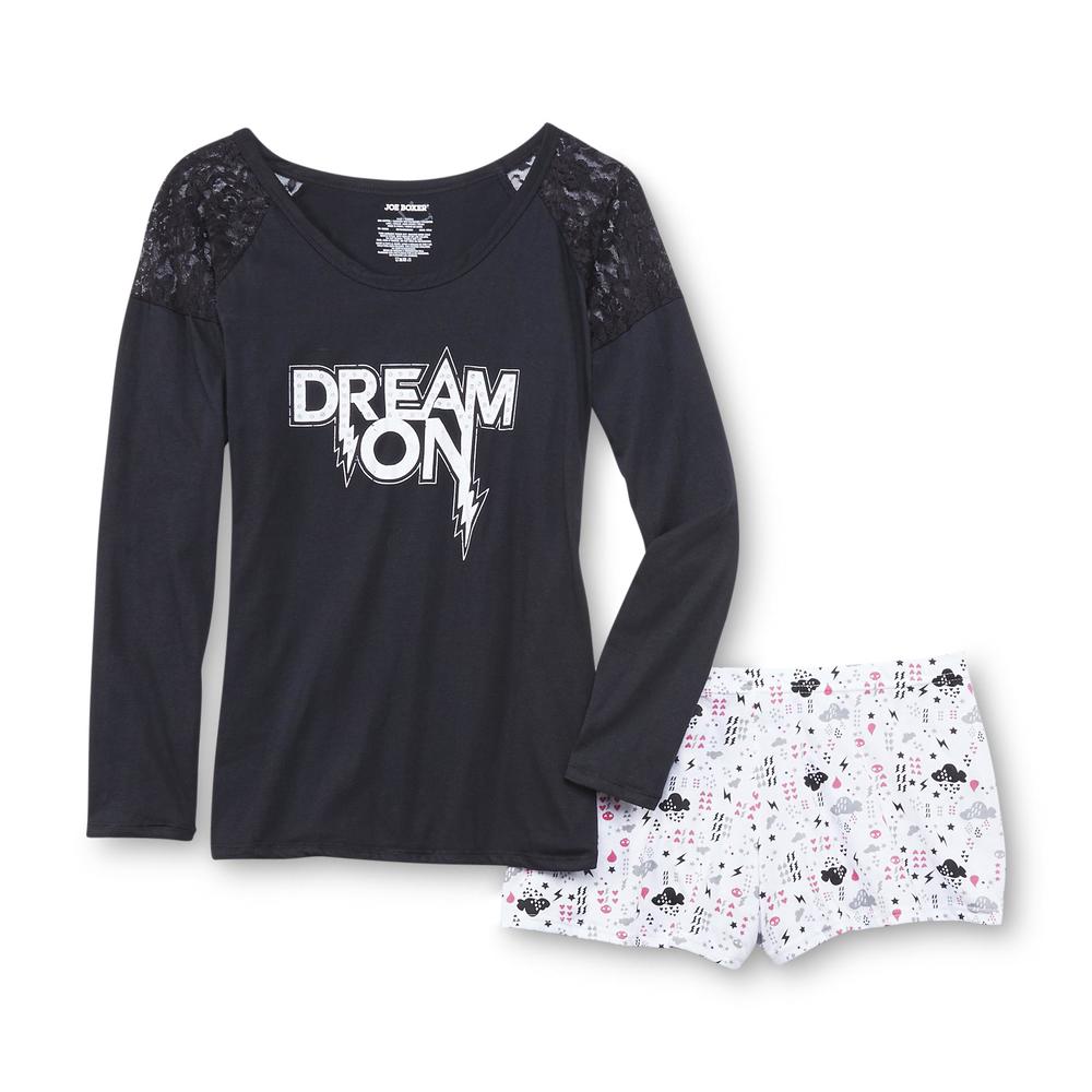 Joe Boxer Women's Pajama Top & Shorts - Dream On