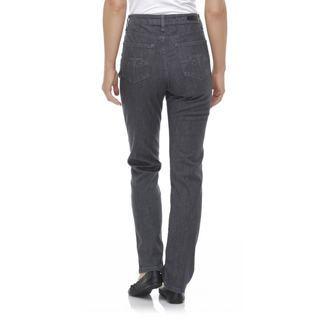 LEE Women's Classic Fit Lucille Embellished Back Pocket Jeans