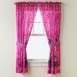 Disney Jay Franco & Sons Disney Minnie Mouse Window Panels Curtains Drapes Pink Bow-tique, 42" x 63" each