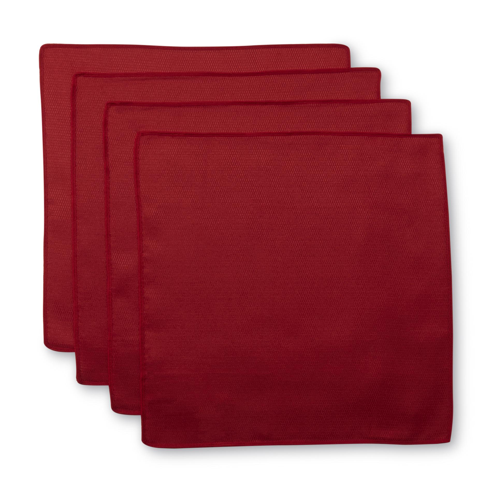 Essential Home 4-Pack Textured Cloth Napkins