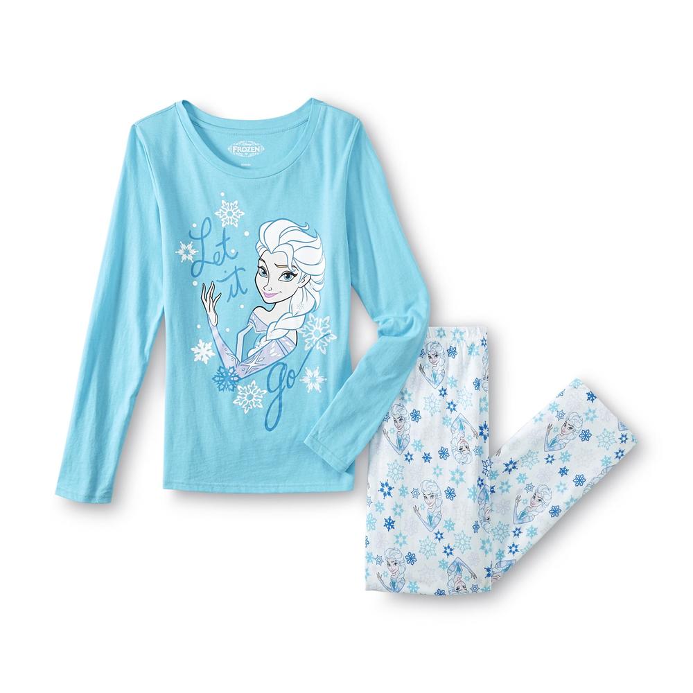 Disney Frozen Women's Pajama Shirt & Pants - Elsa