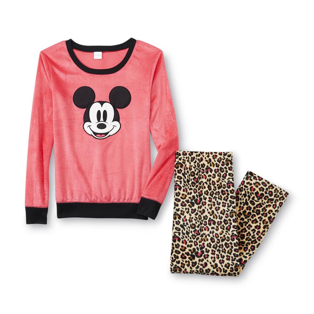 Disney Mickey Mouse Women's Pajama Top & Pants