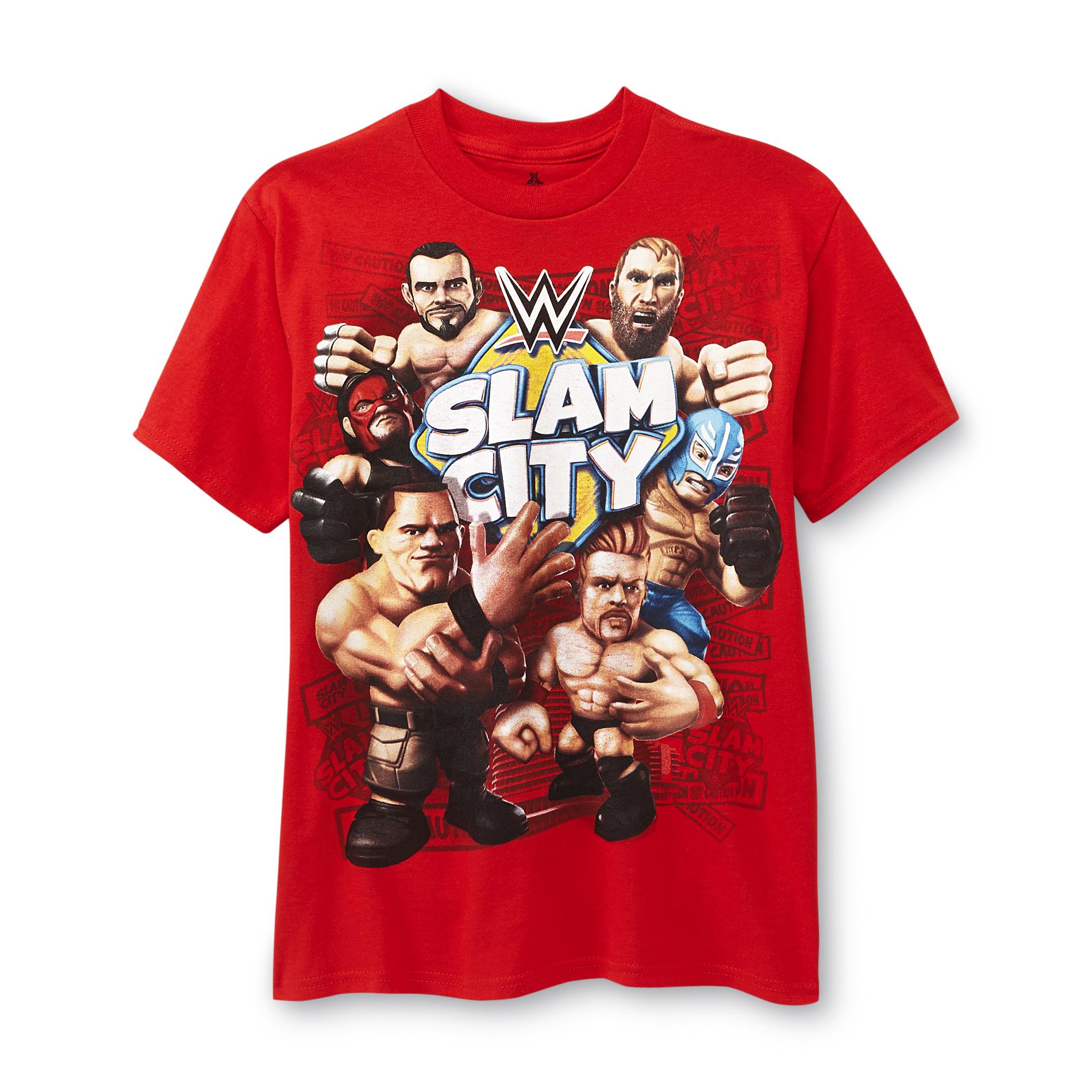 WWE Boy's Graphic T-Shirt - Slam City