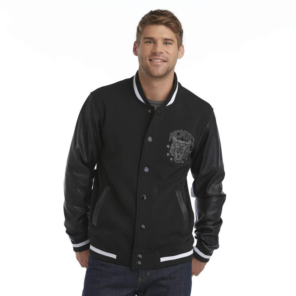 Southpole Young Men's Letterman Jacket - Tiger
