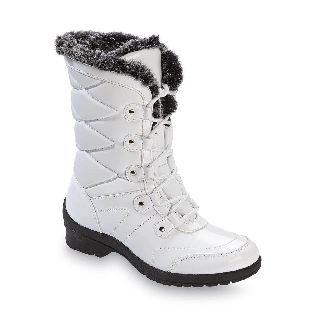 Weathermates Women's Arctic Mid-Calf Snow Boot - White