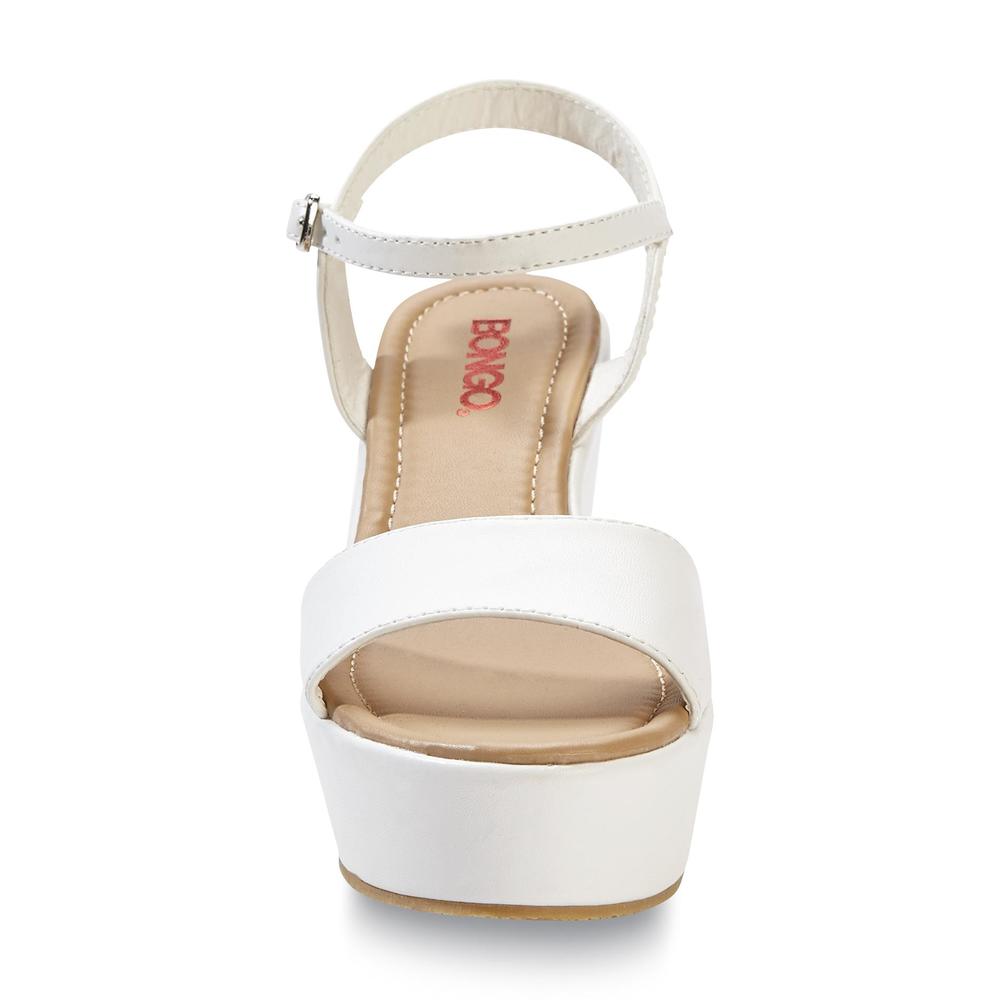 Bongo Women's Escape Platform Sandal - White