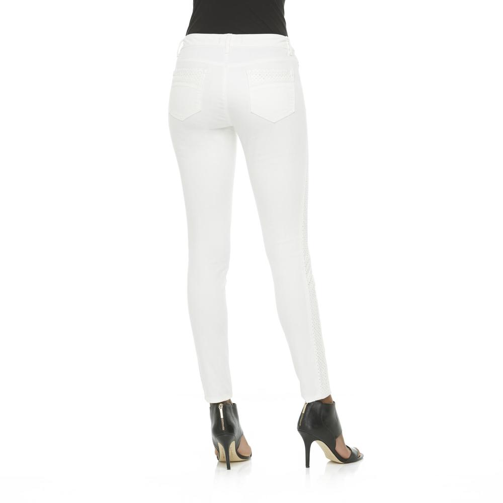 Kardashian Kollection Women's Kim Curvy Skinny Jeans - Faux Leather