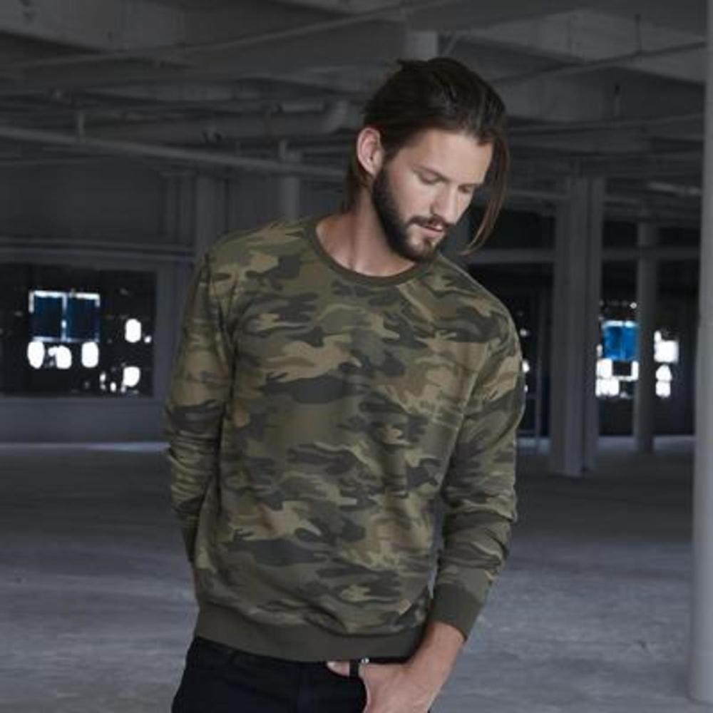 Adam Levine Men's French Terry Sweatshirt - Camouflage