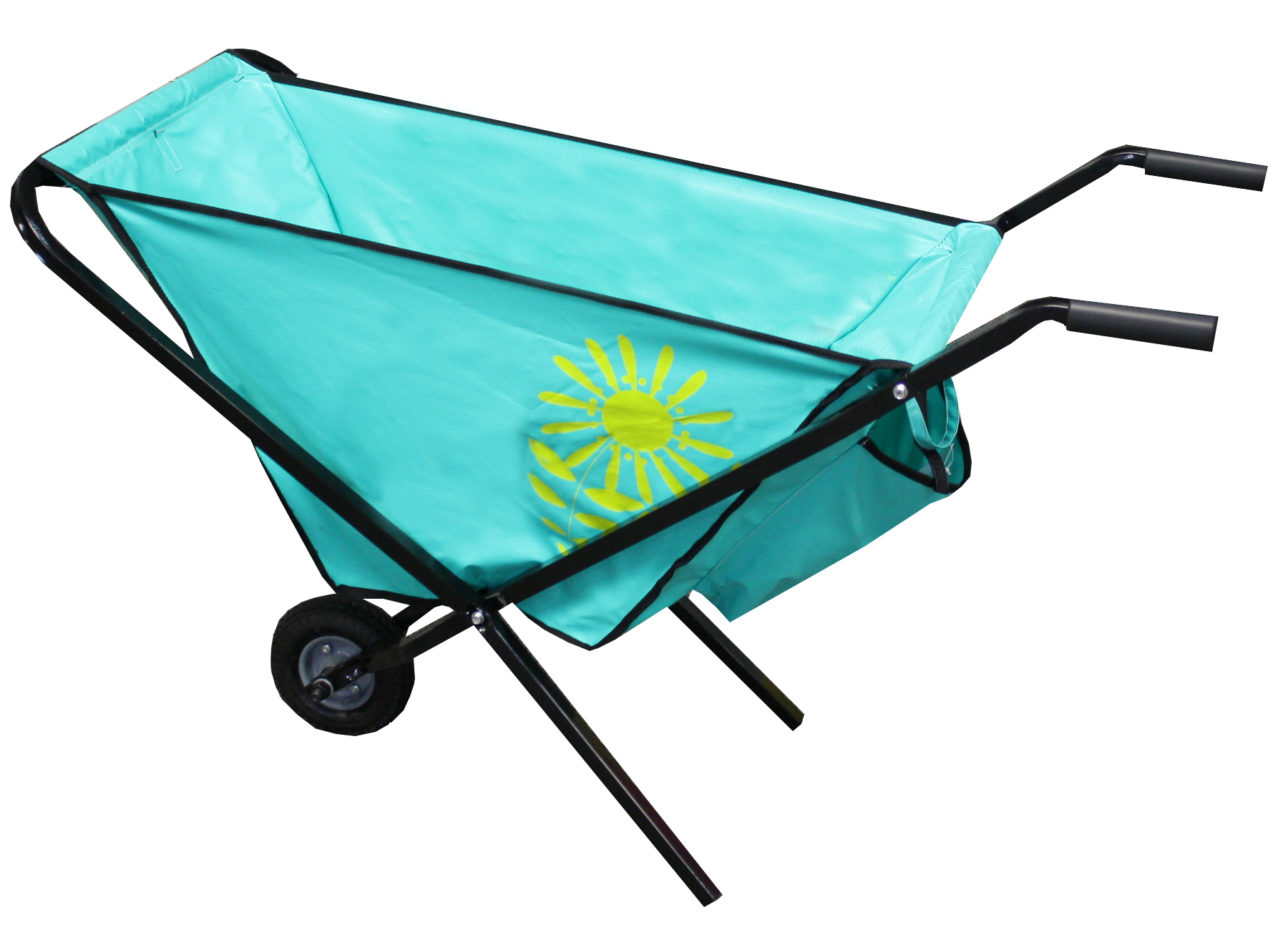 MidWest Quality Gloves Inc. 55D4-EA-SW Collapsible Wheelbarrow