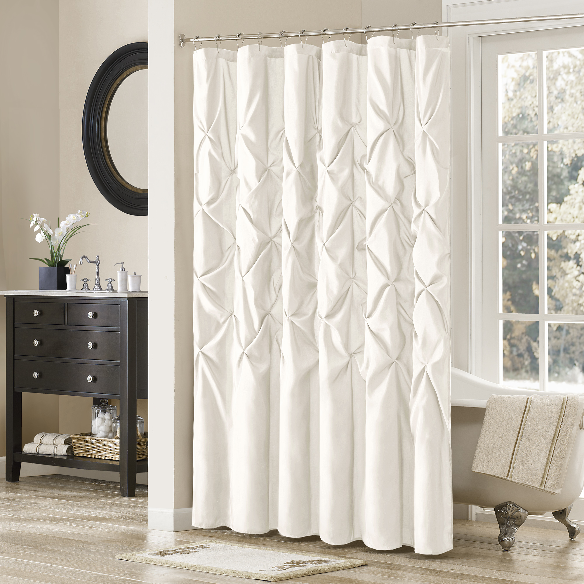 Madison Classics Piedmont Polyester Shower Curtain