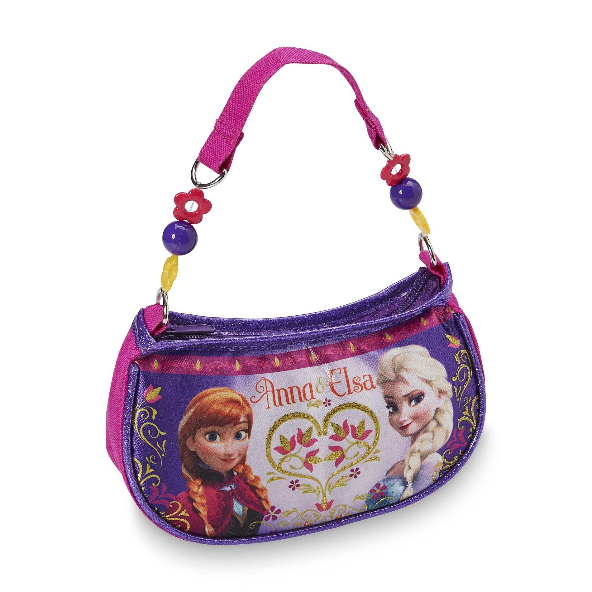 Disney Frozen Girl's Beaded Handbag Anna & Elsa