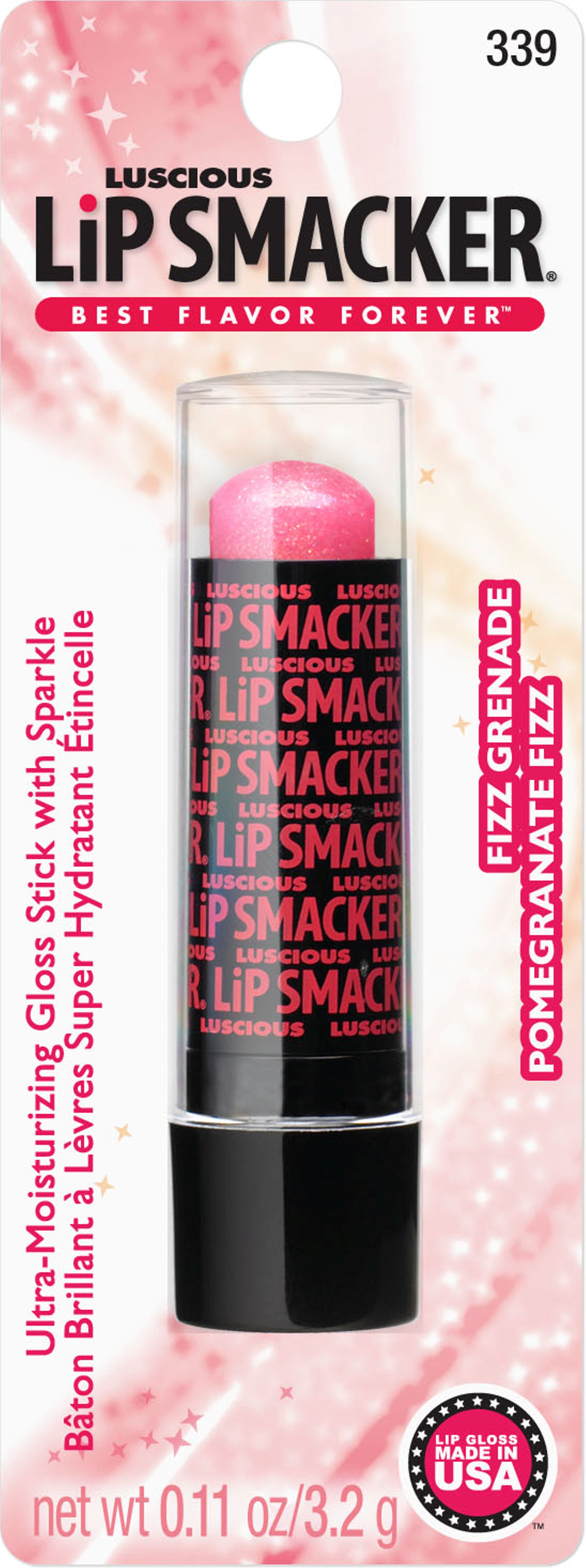 Lip Smacker Luscious Lip Gloss  Pomegranate Fizz  0.11 oz (3.2 g)