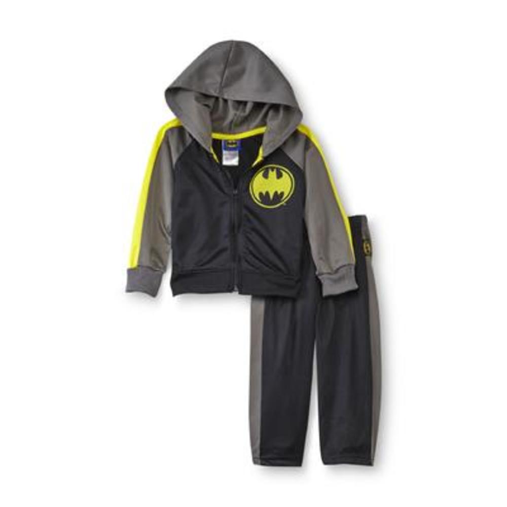 DC Comics Batman Toddler Boy's Hoodie Jacket & Track Pants - Bat Signal