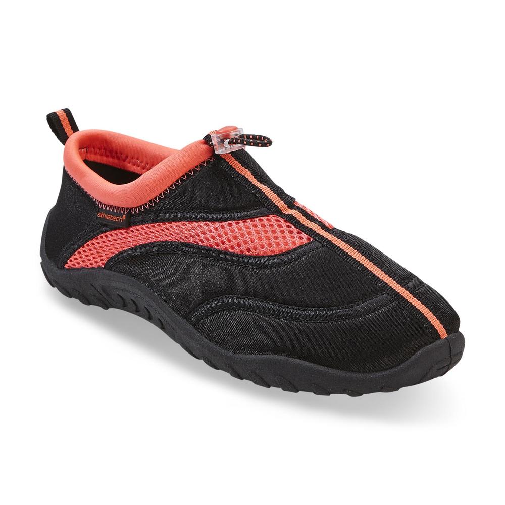Athletech Women's Maritime Water Shoe - Black/Coral