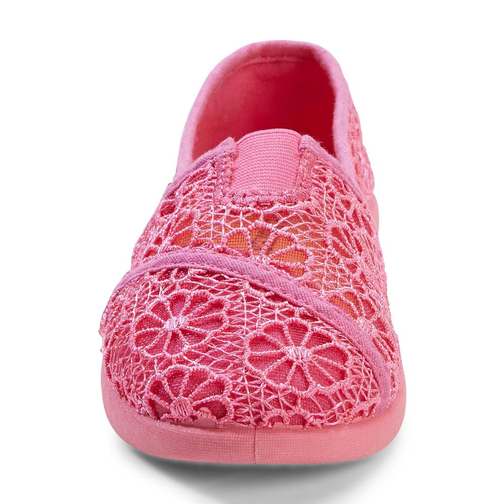 Joe Boxer Girl's Brooklyn Pink Casual Slip-On Shoe