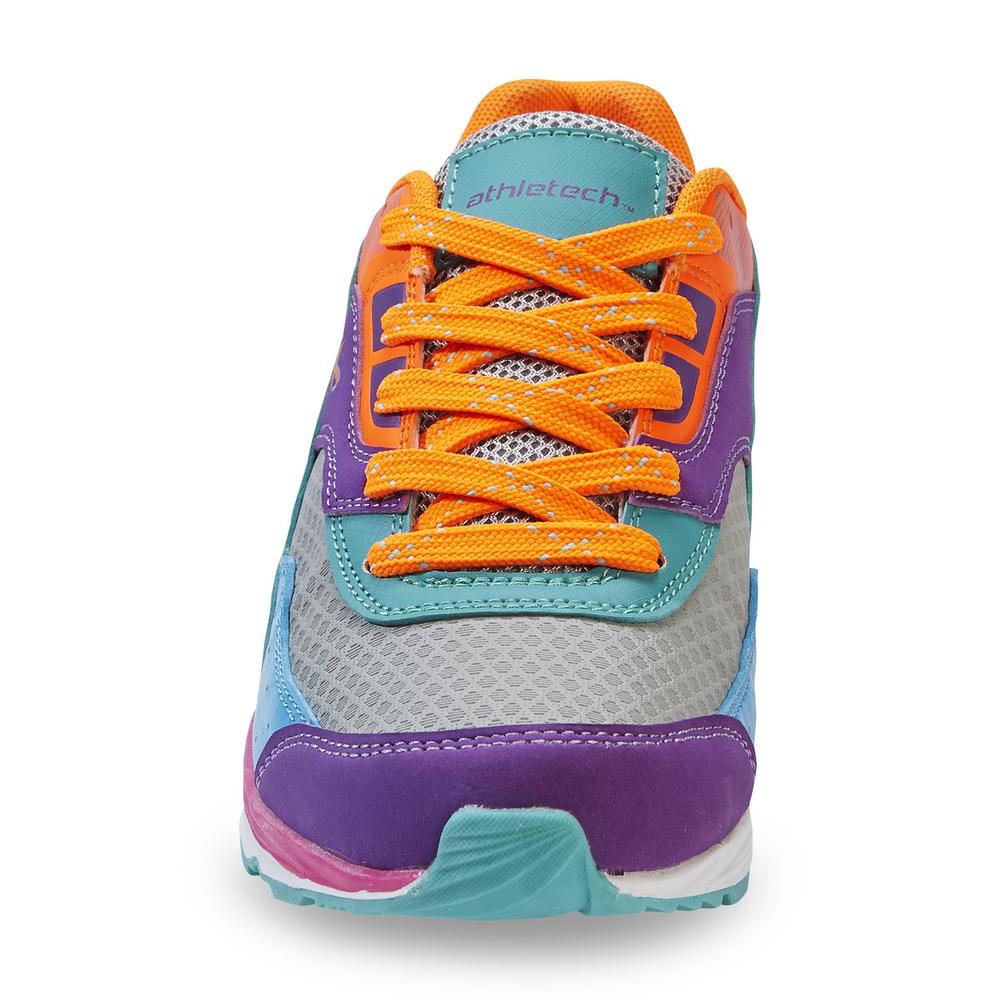 Athletech Women's Bobby Orange/Gray Athletic Shoe