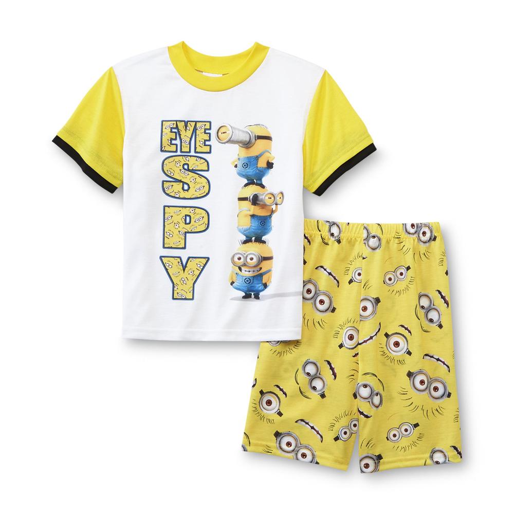 Illumination Entertainment Boy's Pajama Shirt & Shorts - Minions