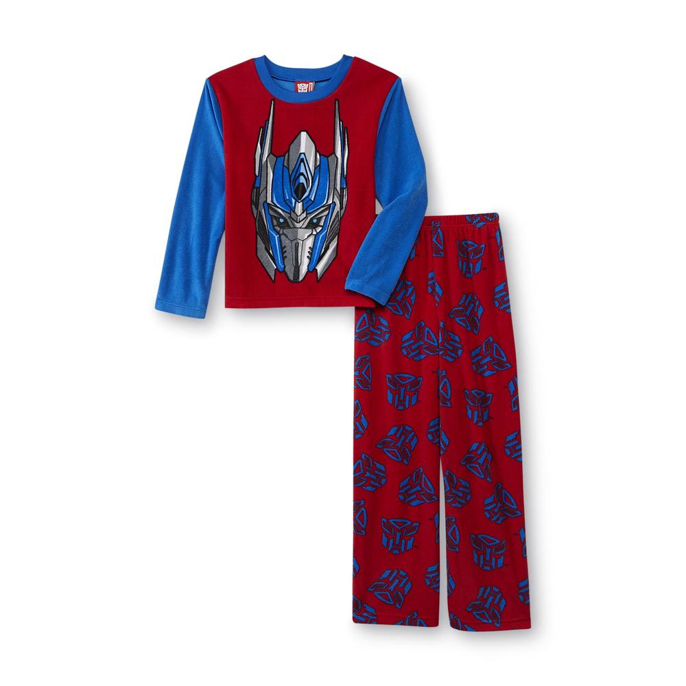 Transformers Boy's Fleece Pajama Shirt & Pants - Optimus Prime